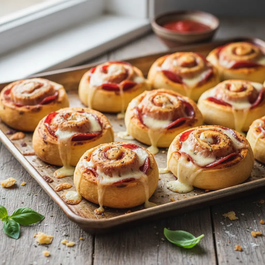 Pizzabroodjes recept voor thuis