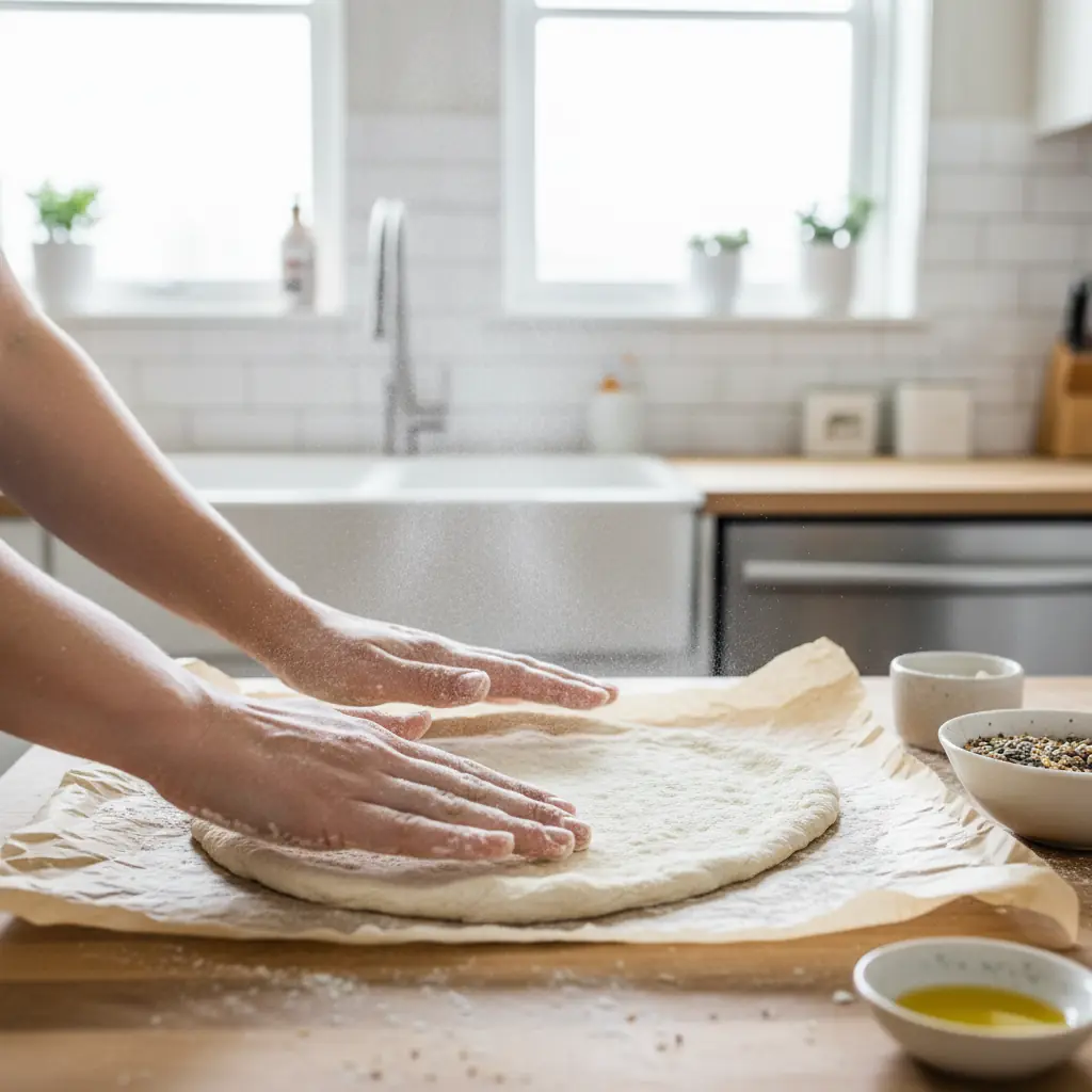 Glutenvrij pizzadeeg