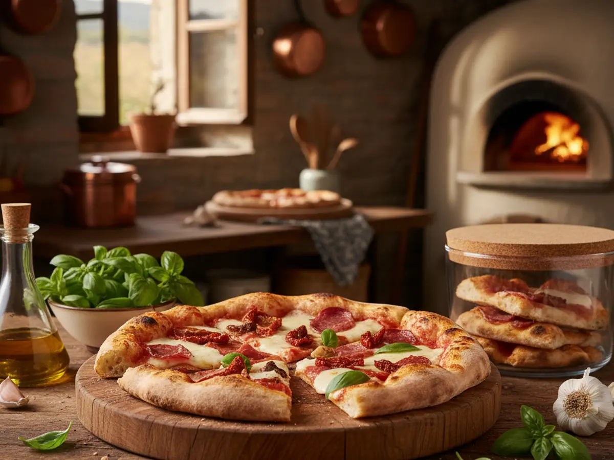 Pizza bewaren: koelkast of vriezer