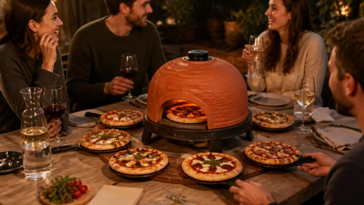 Pizzarette voor 6 personen